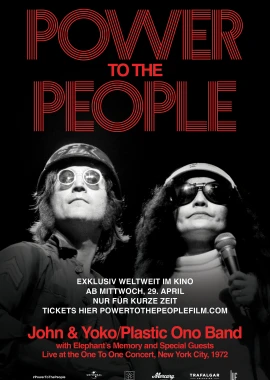 Power to the People: John & Yoko Live in NYC film poster image