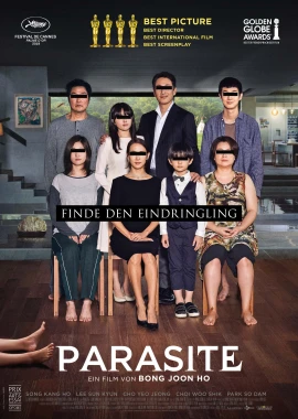 Parasite film poster image
