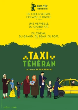 Taxi teheran film poster image