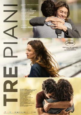 Tre piani film poster image