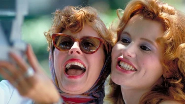 Thelma & Louise film trailer button