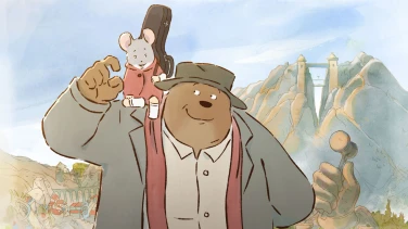 Ernest & Célestine - Die Reise ins Land der Musik film trailer button