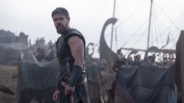 The Odyssey film trailer button