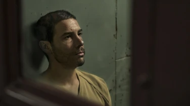 The Mauritanian film trailer button