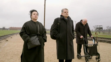 The Commandant's Shadow film trailer button