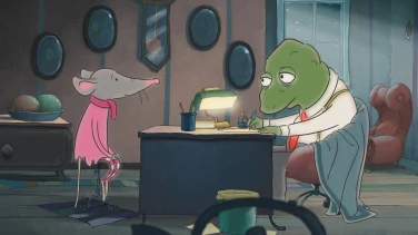 Kommissar Gordon & Buffy film trailer button