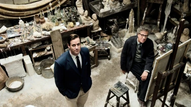 Final Portrait film trailer button