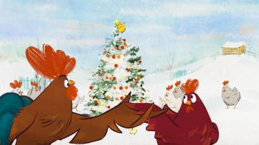 Weihnachten der Tiere film trailer button