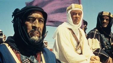 Lawrence of Arabia film trailer button