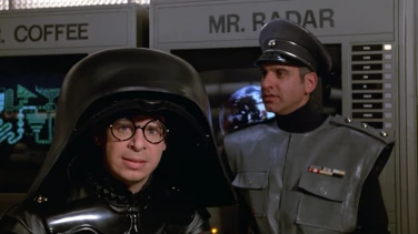 Spaceballs film trailer button