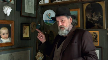 Albert Anker. Malstunden bei Raffael film trailer button