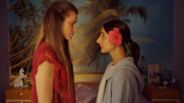 Fantasy film trailer button