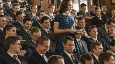 On the Basis of Sex film trailer button