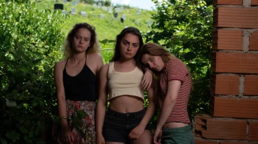 The Hill Where Lionesses Roar film trailer button