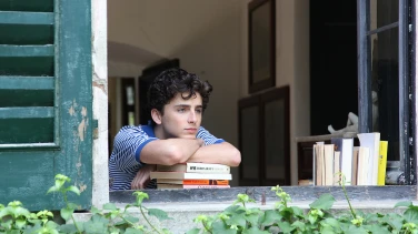 Call Me By Your Name film trailer button