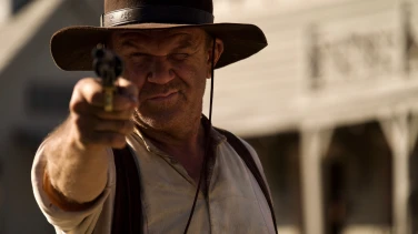 The Sisters Brothers film trailer button