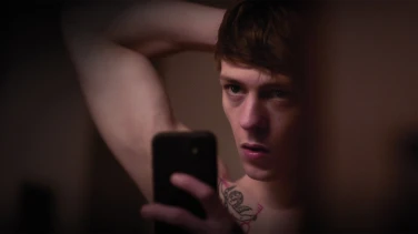 Sebastian film trailer button