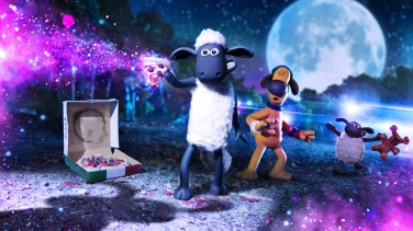 A Shaun the Sheep Movie: Farmageddon film trailer button