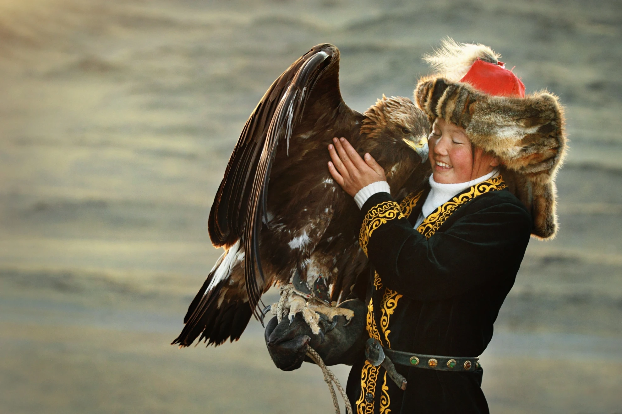 The Eagle Huntress hero banner image placeholder