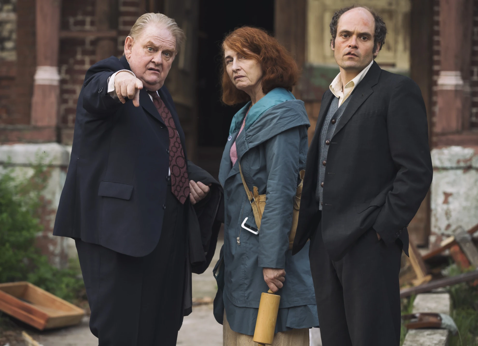 Men & Chicken hero banner image placeholder