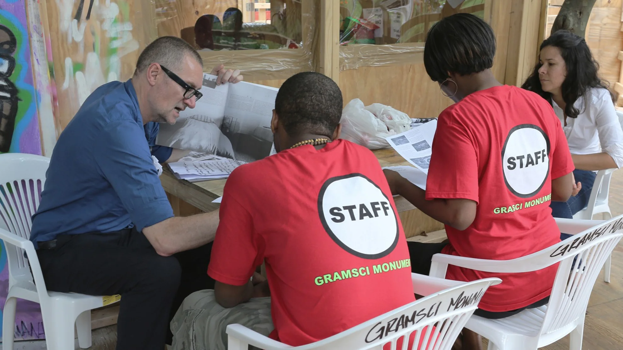 Thomas Hirschhorn – Gramsci Monument hero banner image placeholder