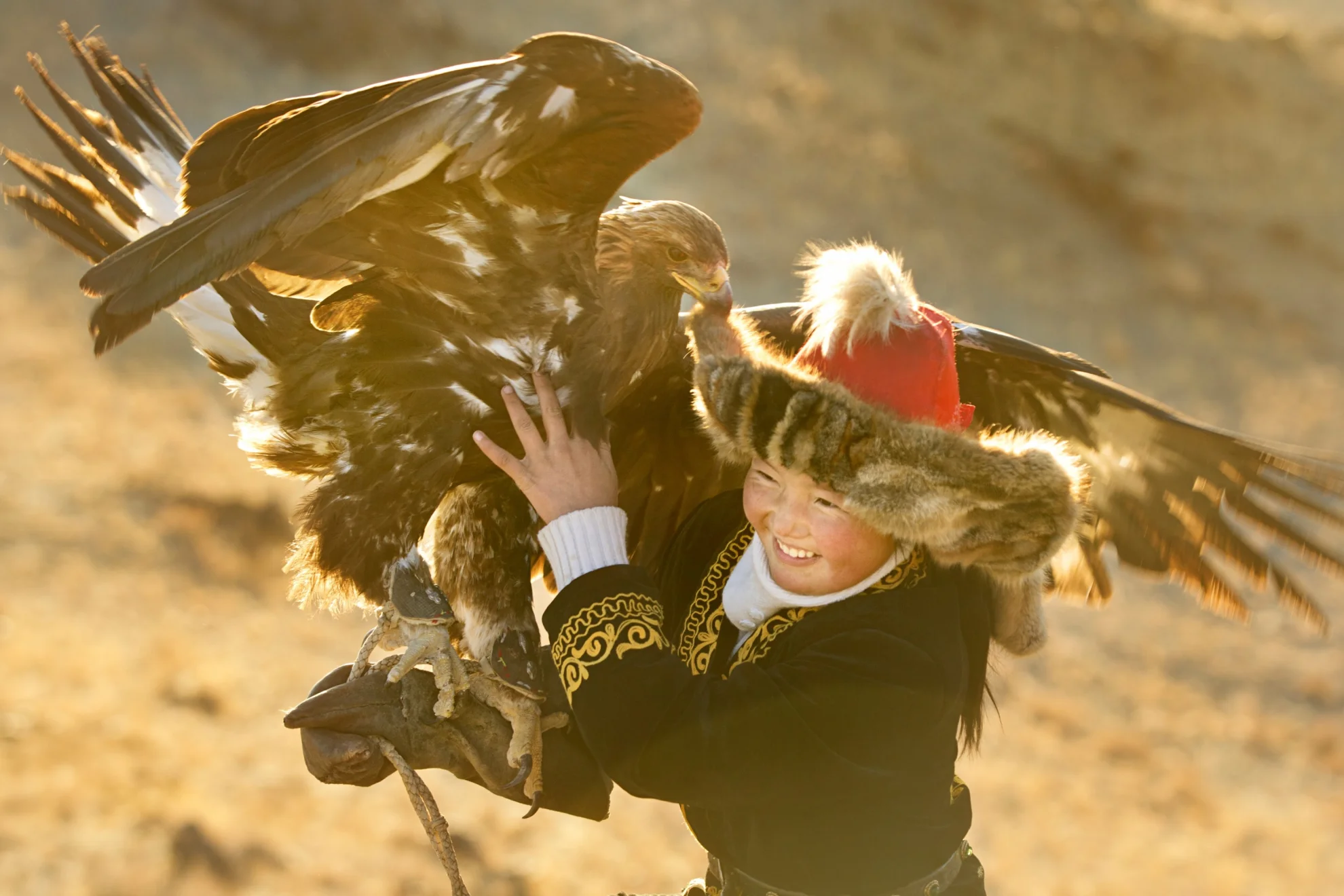 The Eagle Huntress hero banner image placeholder