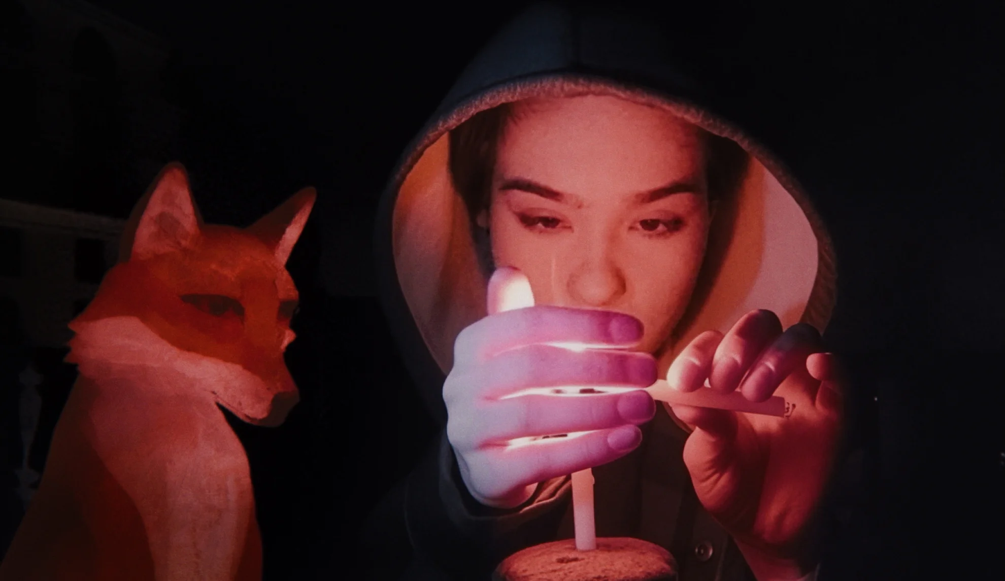 A Fox Under a Pink Moon hero banner image placeholder