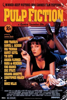 Pulp Fiction film poster image