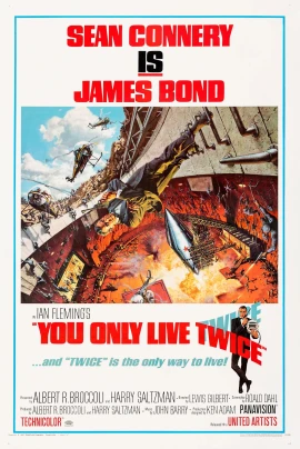 You Only Live Twice film poster image