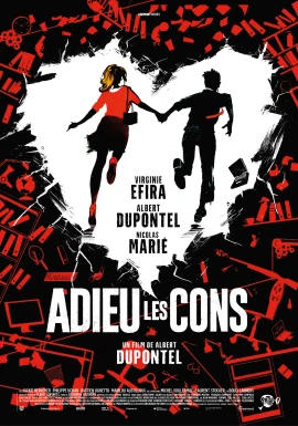 Adieu les cons film poster image