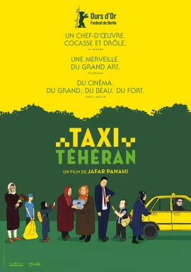 Taxi teheran film poster image