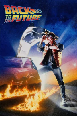 Back to the Future film poster image