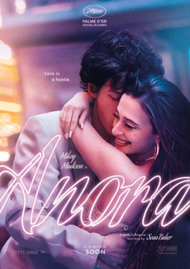Anora film poster image